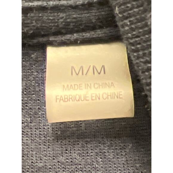 Tahari Men’s Mock Neck Pullover Sweatshirt Long Sleeve Relaxed Fit Size M Blue - Picture 3 of 4